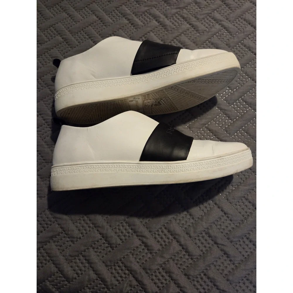 Karl Lagerfeld Paris Asha Slip On Trainers Women's Size 9.5M Streetwear Sneakers
